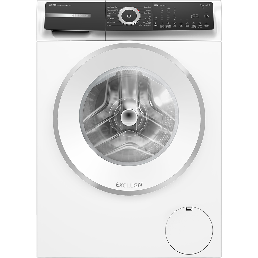 Bosch Seeria 6, 10 kg, sügavus 59 cm, 1600 p/min - Eestlaetav pesumasin