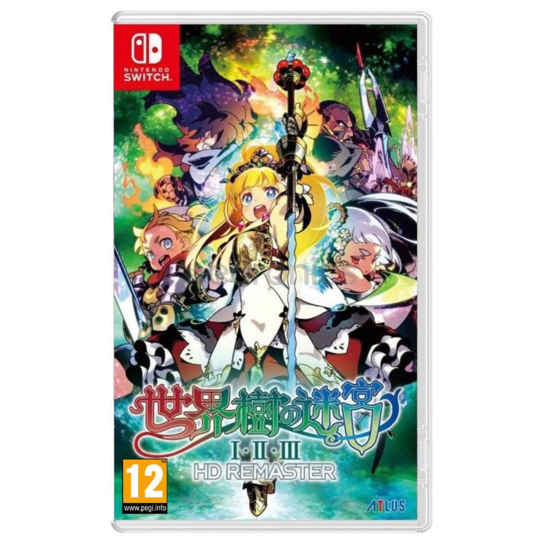 Etrian Odyssey Origins Collection, Nintendo Switch - Mäng