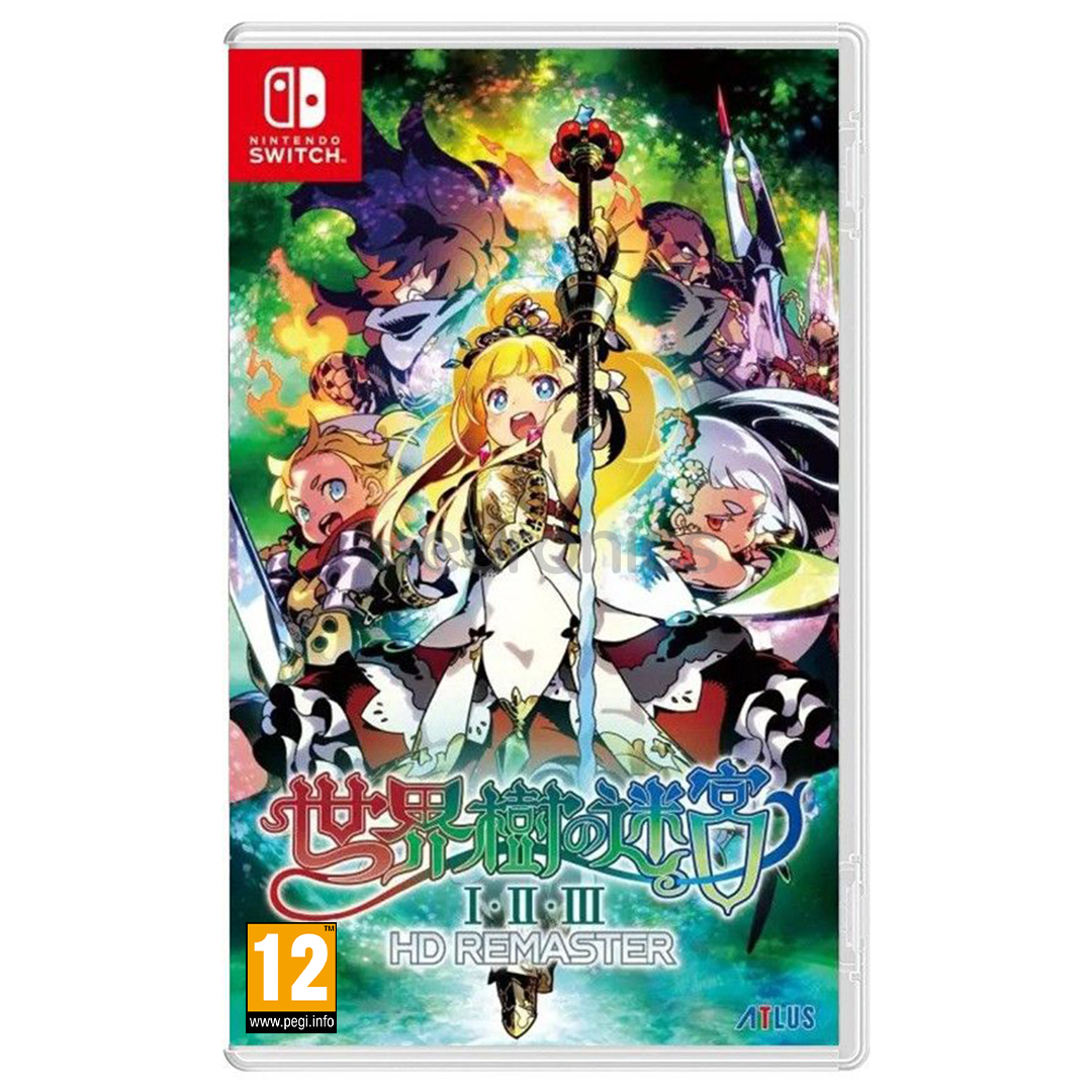 Etrian Odyssey Origins Collection, Nintendo Switch - Game
