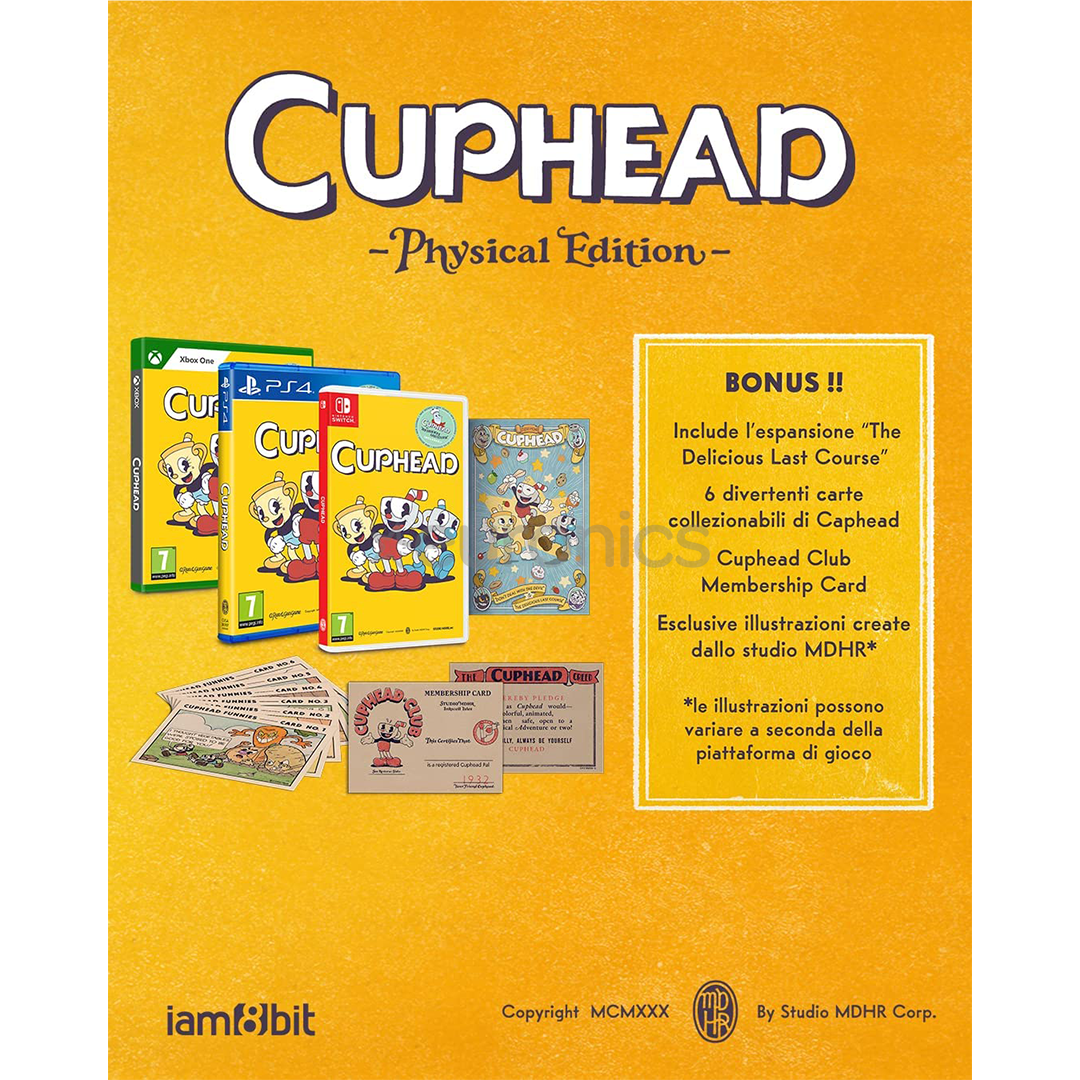 Cuphead, Nintendo Switch - Game