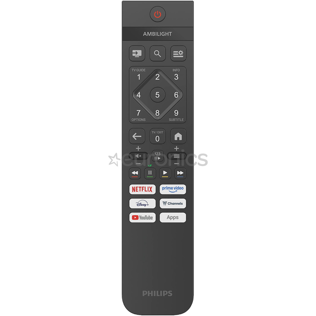 Philips PUS7000, 43", 4K UHD, LED LCD, must - Teler