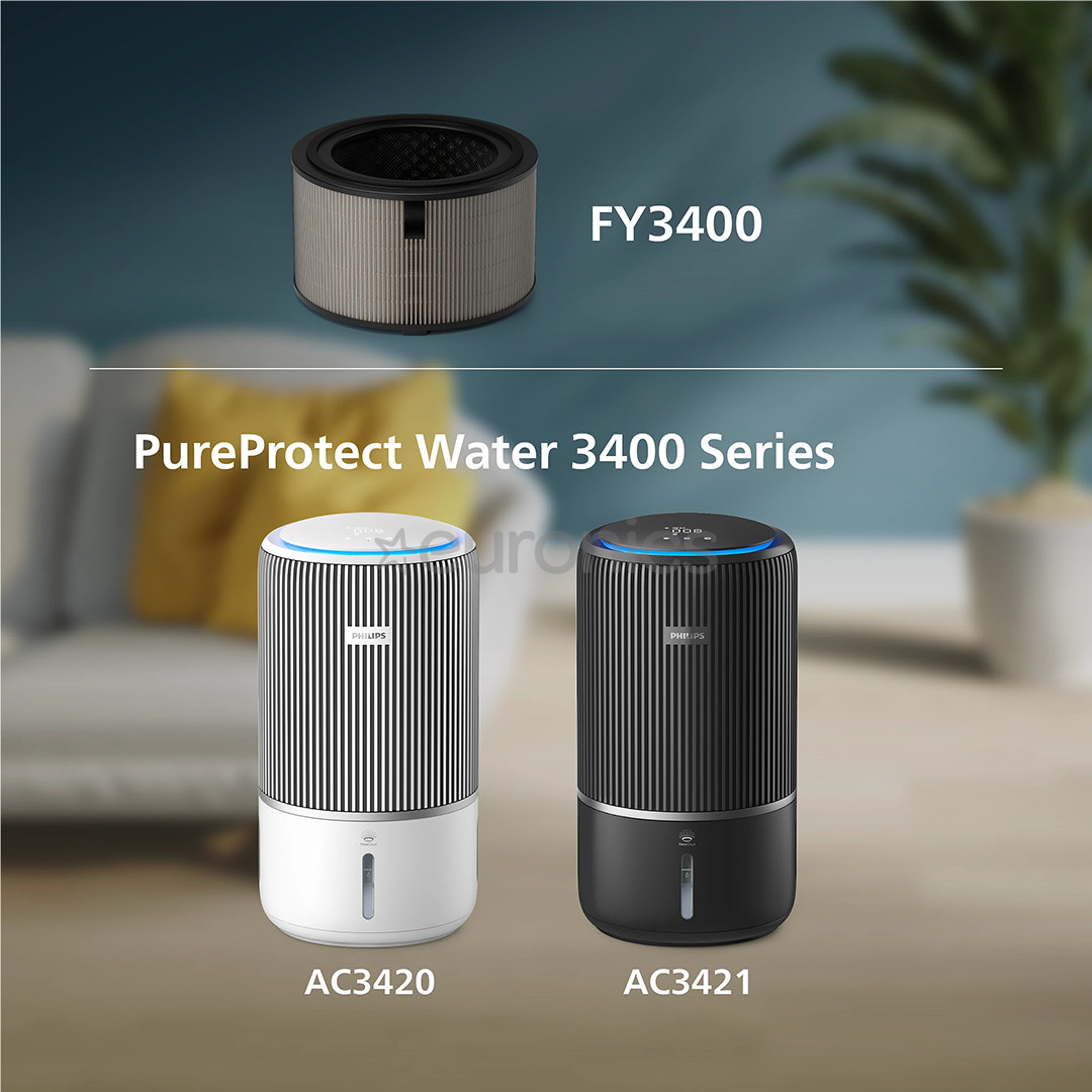 Philips, 3400 Series, HEPA NanoProtect - Filter for air purifier