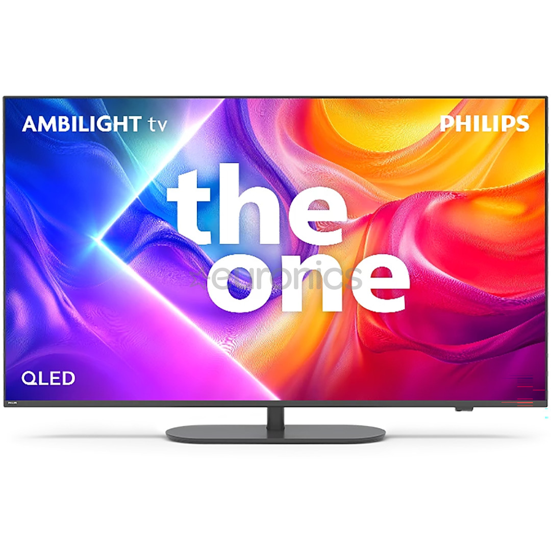 Philips The One PUS9060, 55'', 4K UHD, QLED, черный - Телевизор