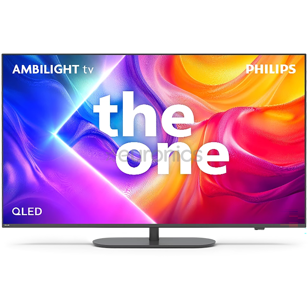 Philips The One PUS9060, 55'', 4K UHD, QLED, must - Teler