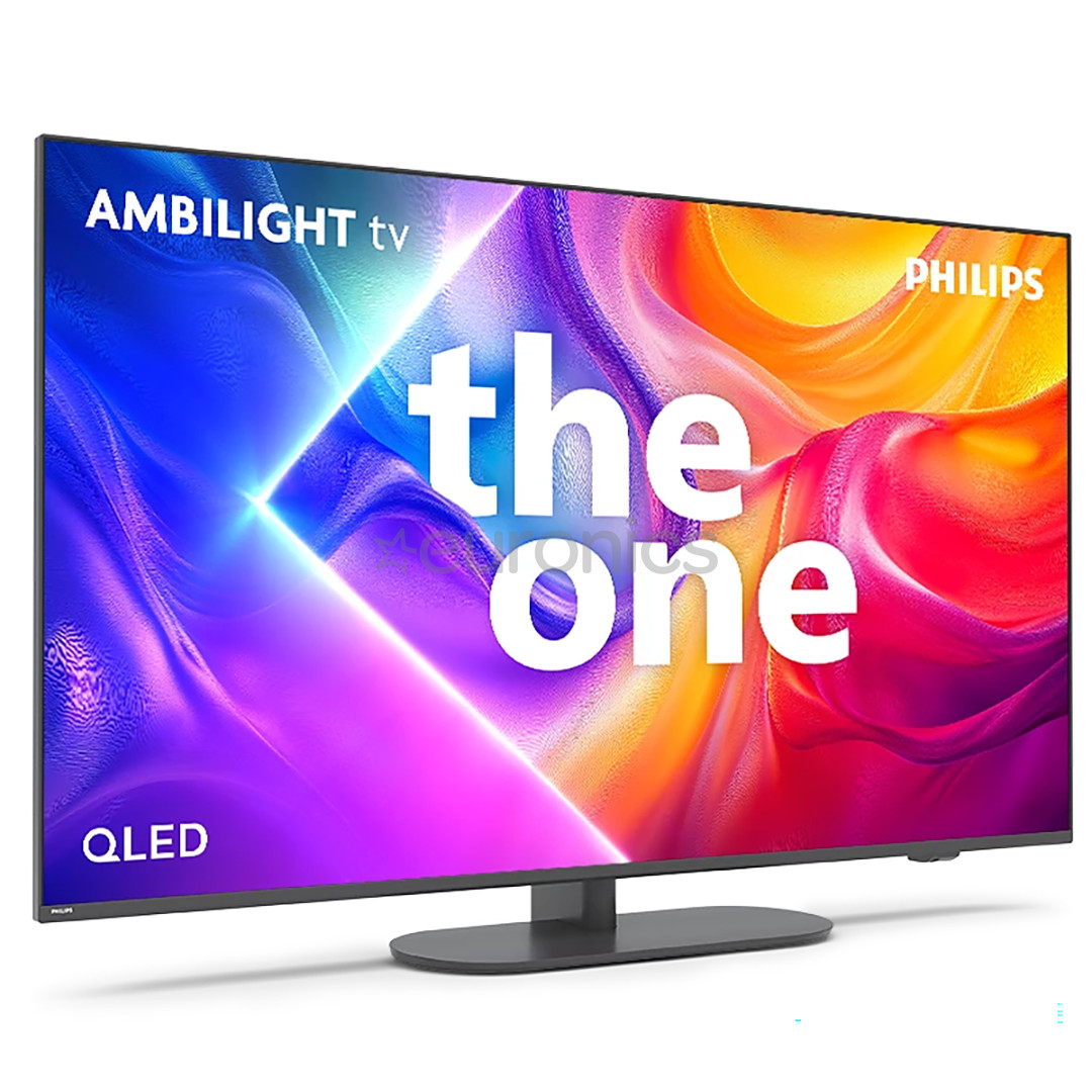 Philips The One PUS9060, 65'', 4K UHD, QLED, черный - Телевизор