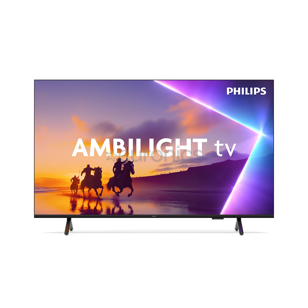 Philips PUS8510, 85'', 4K UHD, QLED, matte black - TV