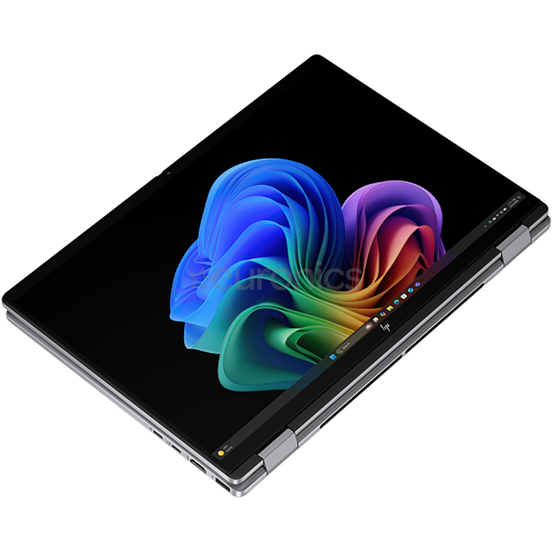HP OmniBook X Flip 14, 14'', WUXGA, Ryzen AI 5, 16 ГБ, 512 ГБ, Radeon 840M, ENG, серебристый - Ноутбук