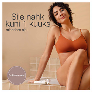 Braun Silk epil 9 Flex, белый - Эпилятор