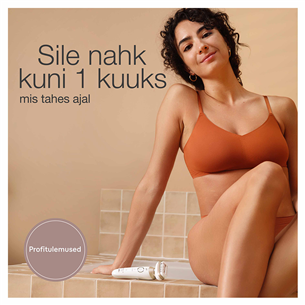 Braun Silk epil 9 Flex, valge - Epilaator
