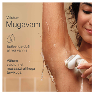 Braun Silk epil 9 Flex, valge - Epilaator
