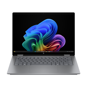 HP OmniBook X Flip 16, 16'', WUXGA, Ryzen AI 5, 16 GB, 512 GB, Radeon 840M, ENG, hõbedane - Sülearvuti BP7R4EA#ABB