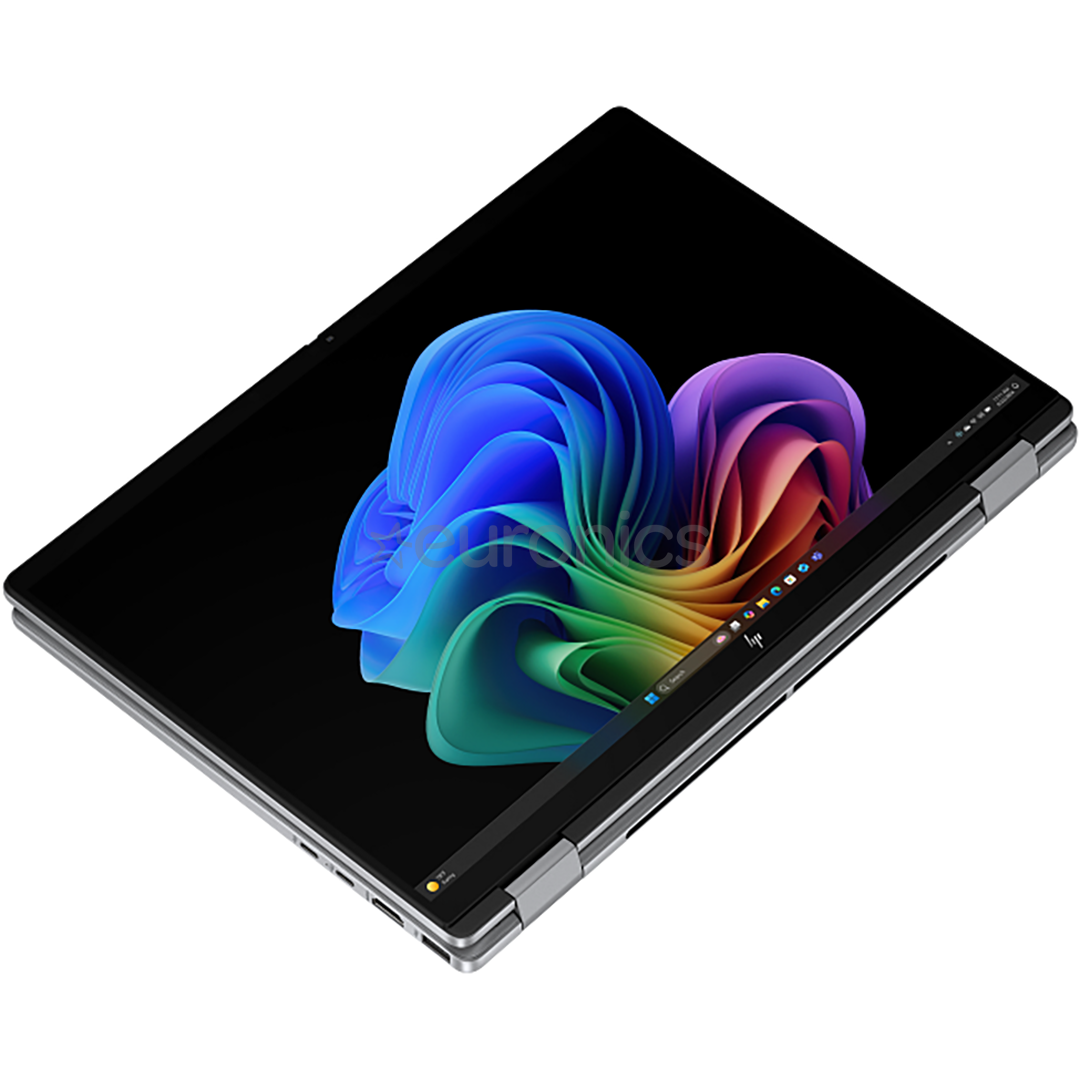 HP OmniBook X Flip 16, 16'', WUXGA, Ryzen AI 5, 16 GB, 512 GB, Radeon 840M, ENG, hõbedane - Sülearvuti