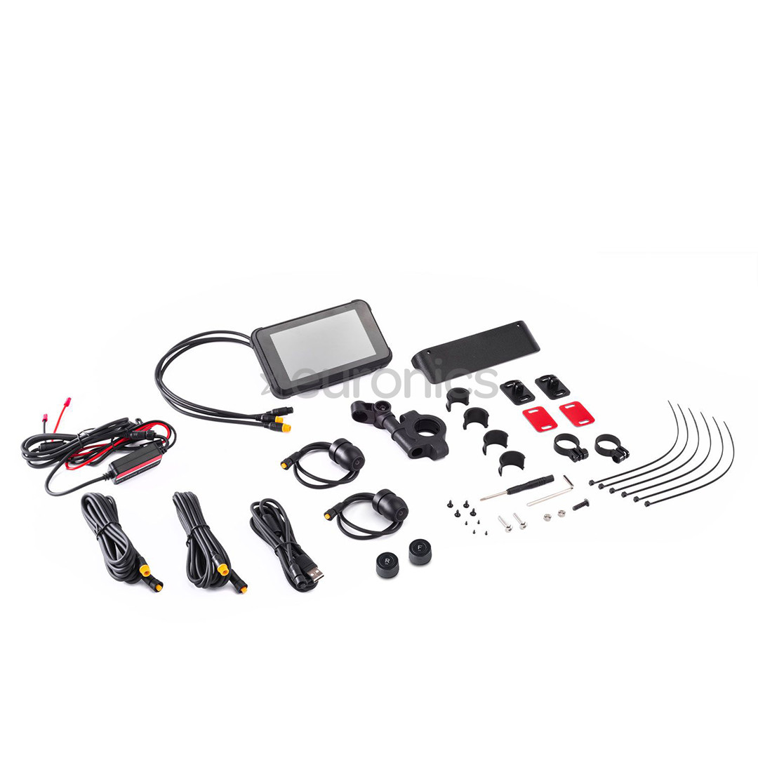 Midland BikePlay Guardian, Bluetooth, must - CarPlay ja Android Auto mootorratastele