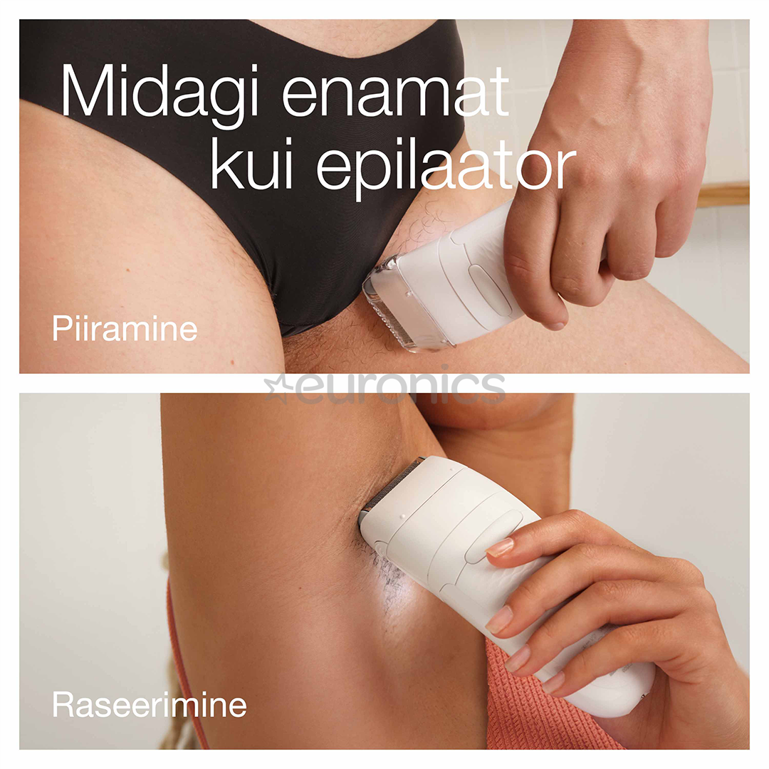 Braun Silk epil 7, белый/розовый - Эпилятор