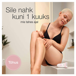 Braun Silk epil 7, сухое и влажное использование, белый/розовый - Эпилятор