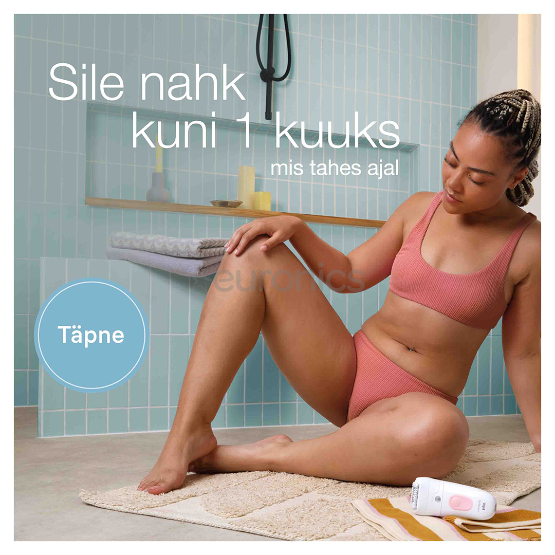 Braun Silk epil 5, Wet & Dry, white - Epilator