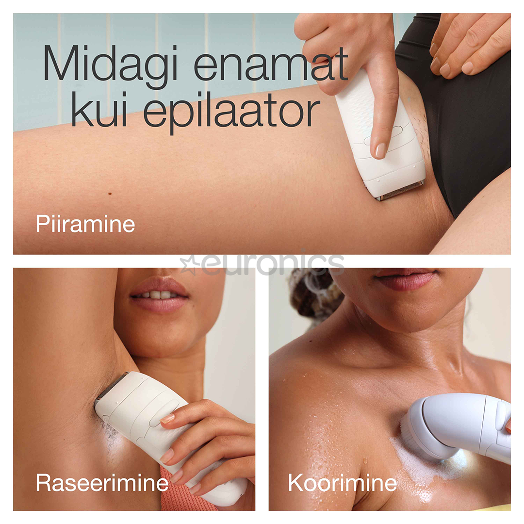 Braun Silk epil 5, Wet & Dry, white - Epilator