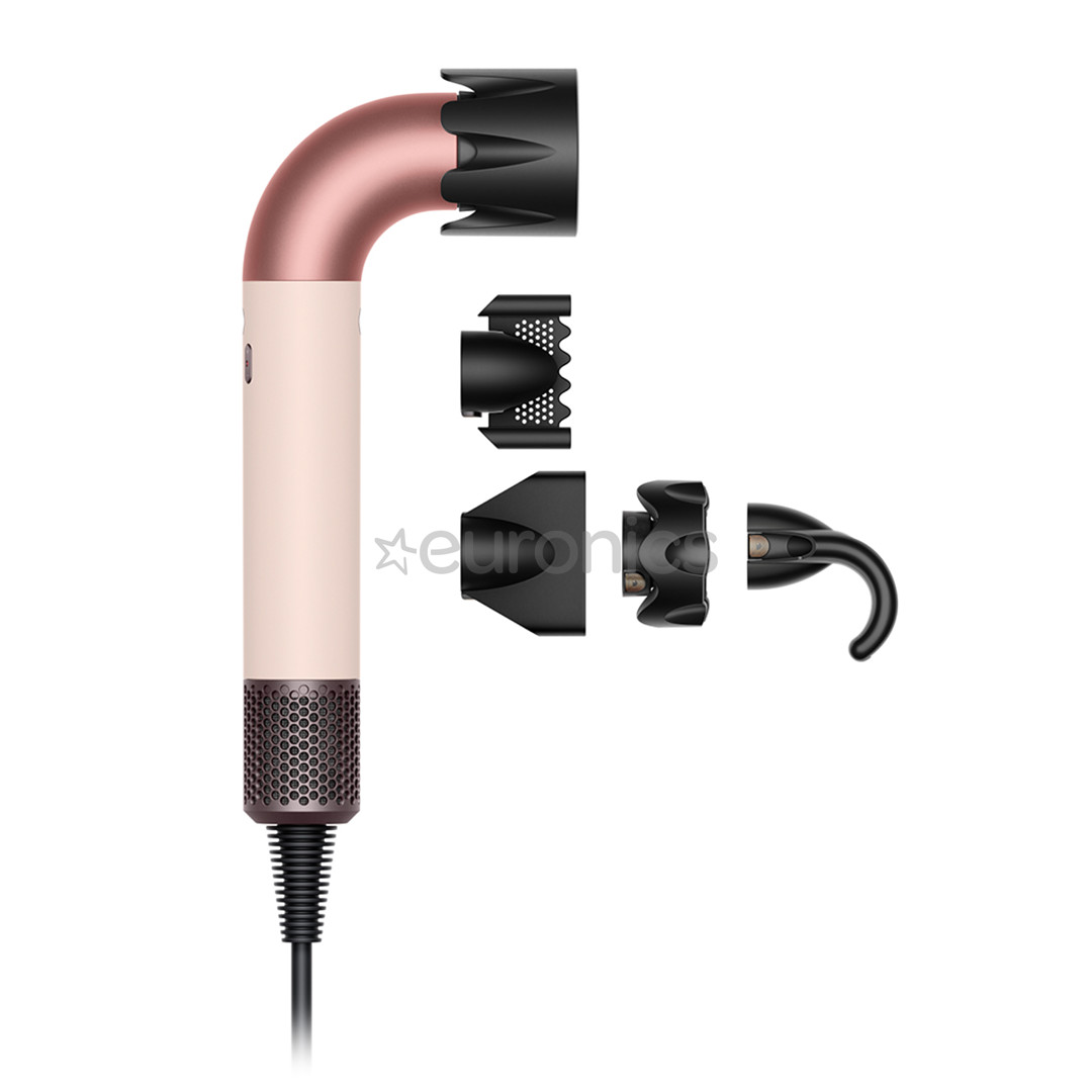 Dyson Supersonic r, Straight+Wavy, Ceramic pink/Rose gold, roosa - Föön