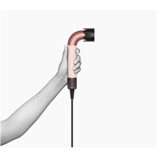 Dyson Supersonic r, Straight+Wavy, Ceramic pink/Rose gold, roosa - Föön