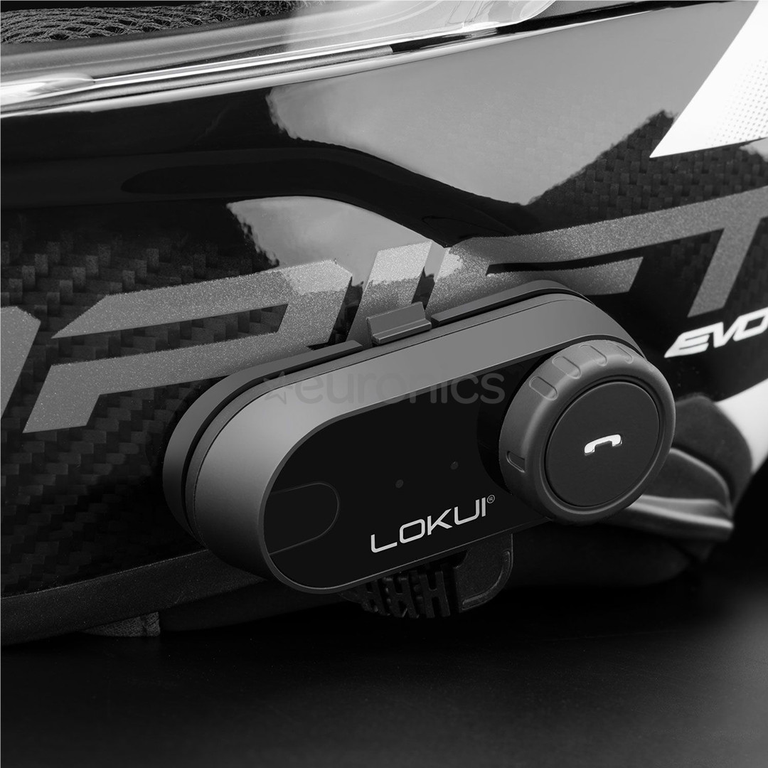 Midland Lokui K30, Bluetooth, must - Mootorrataste sidevahend