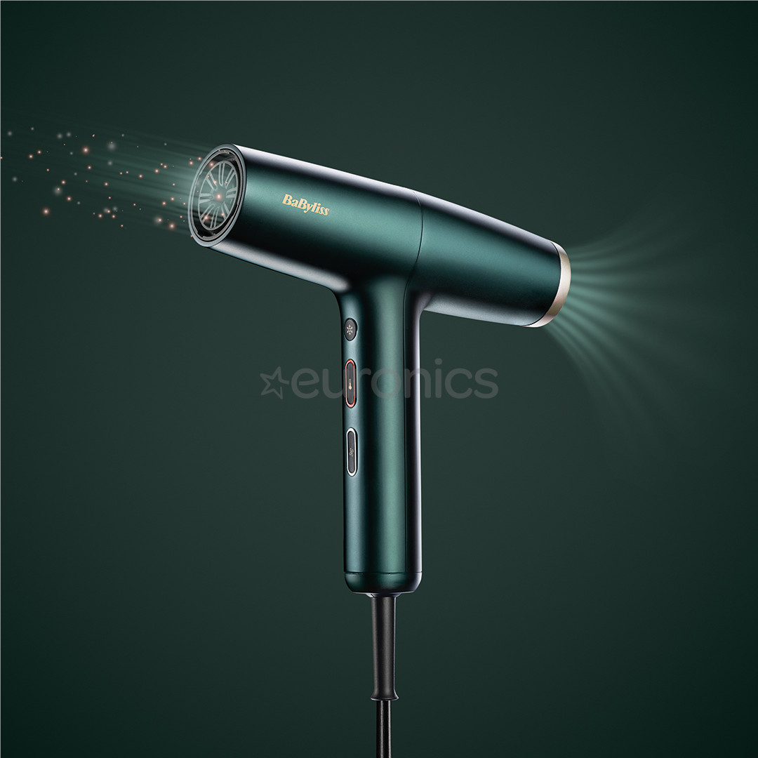 Babyliss Air Power Pro, 1700 W, roheline - Föön