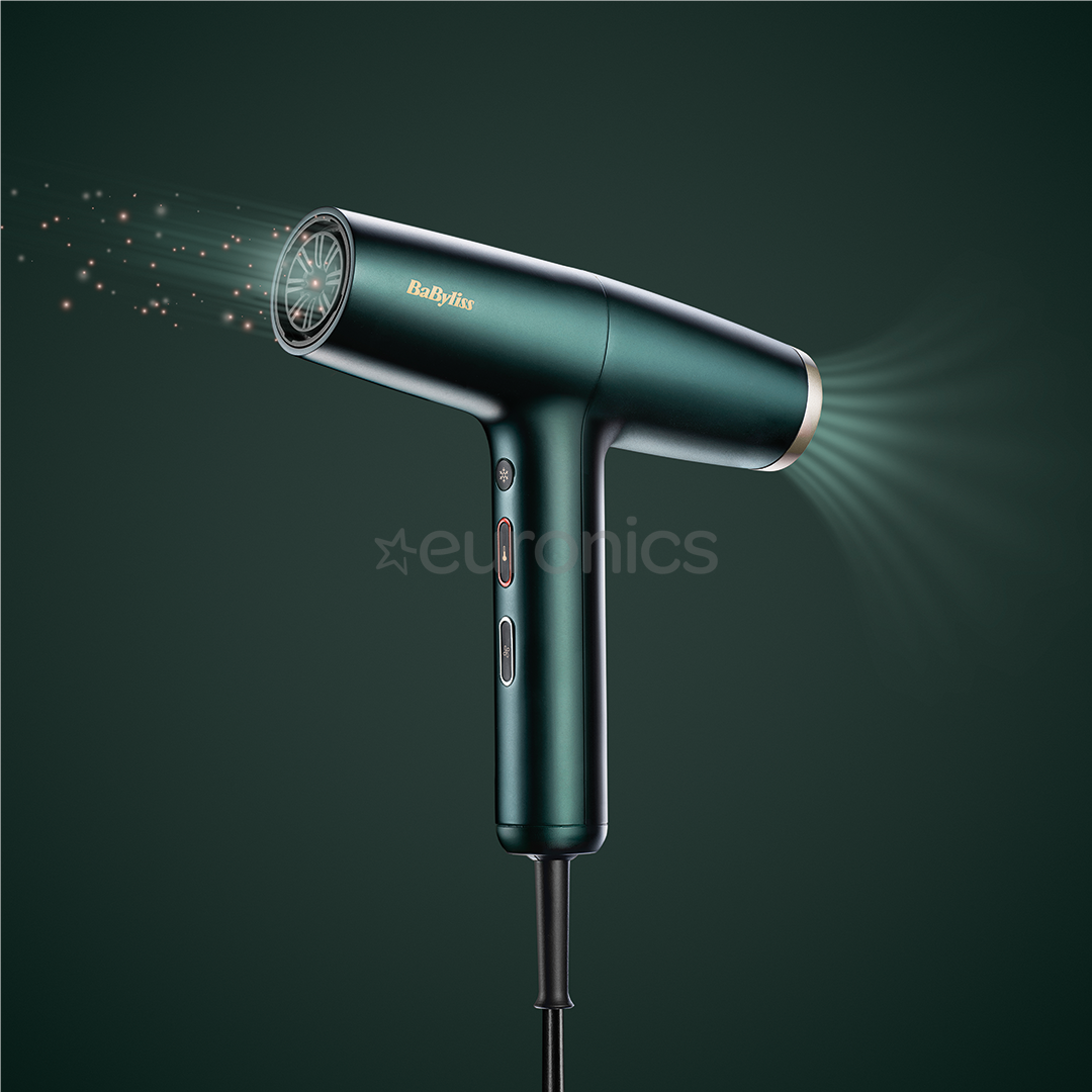 Babyliss Air Power Pro, 1700 W, roheline - Föön