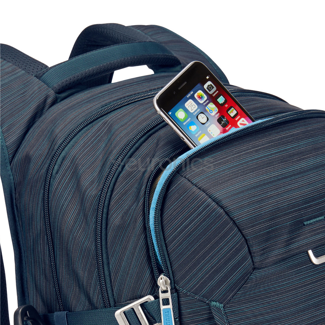 Thule Construct, 15,6", 28 L, must/sinine - Sülearvuti seljakott