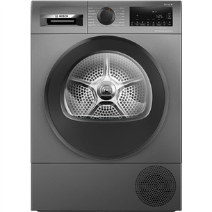 Bosch, Seeria 6, 9 kg, sügavus 61.3 cm, hall - Pesukuivati