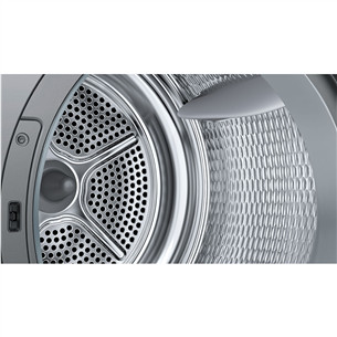 Bosch, Seeria 6, 9 kg, sügavus 61.3 cm, hall - Pesukuivati