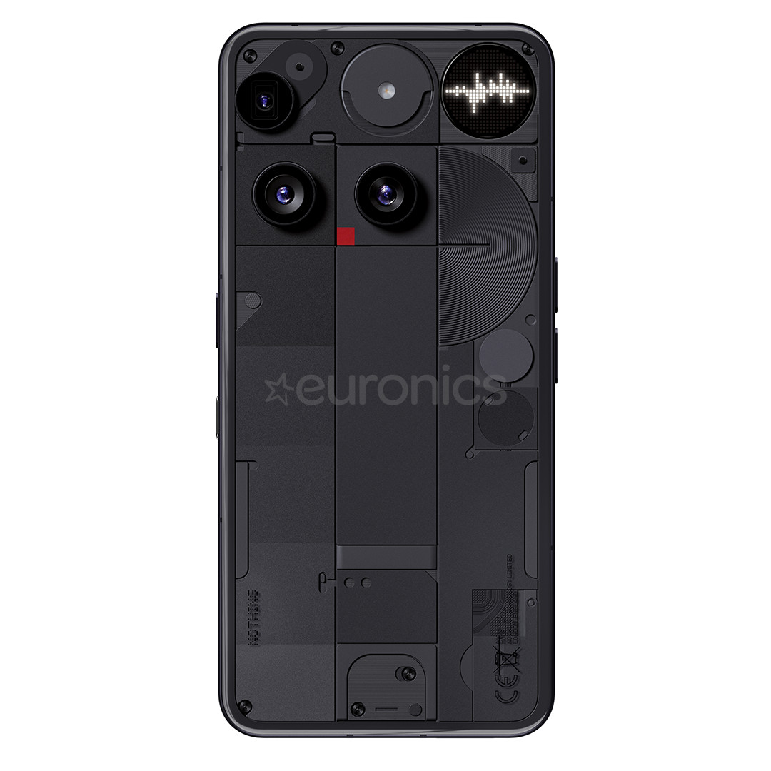 Nothing Phone (3), 12 GB, 256 GB, must - Nutitelefon