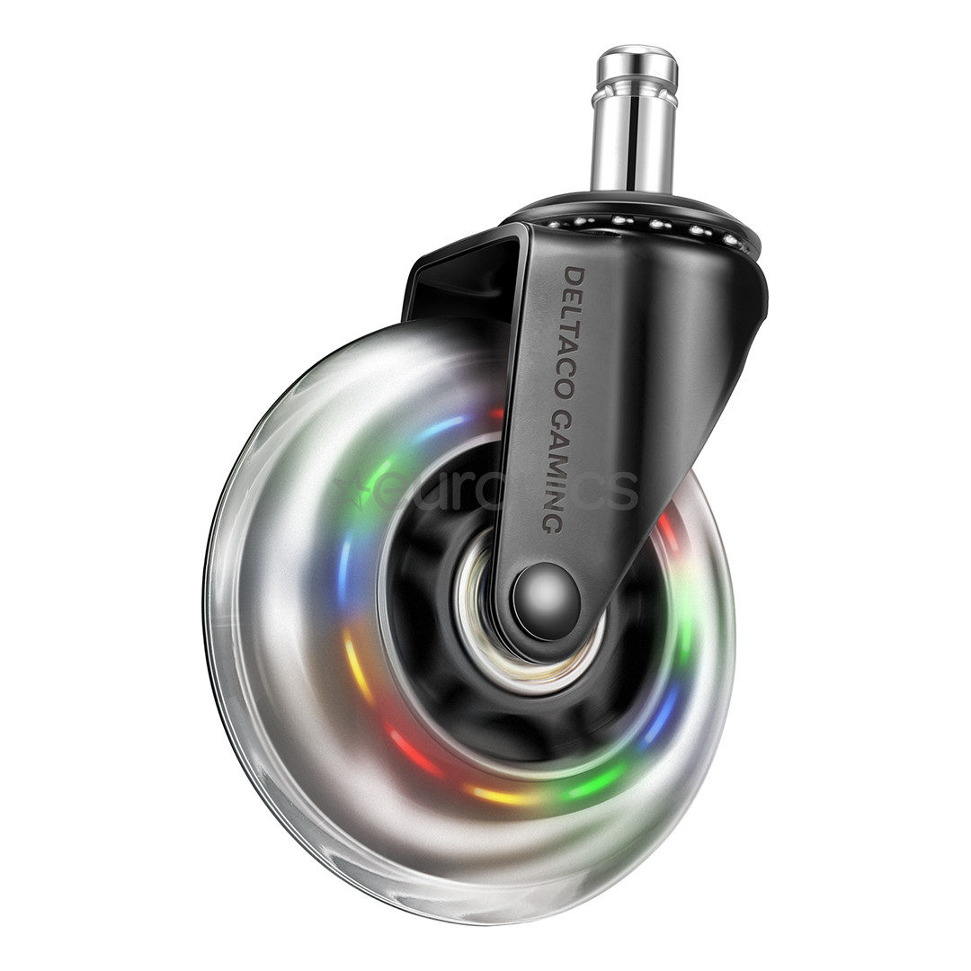 Deltaco GAM-141, 5 шт., многоцветный - Колесики для игрового стула