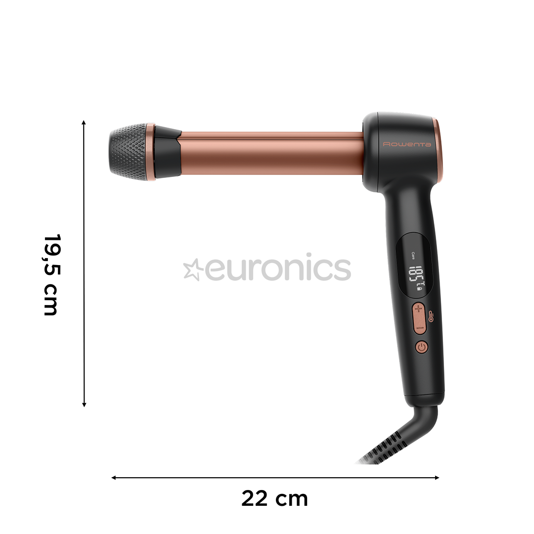 Rowenta Twist Curl, black/pink - Curling iron