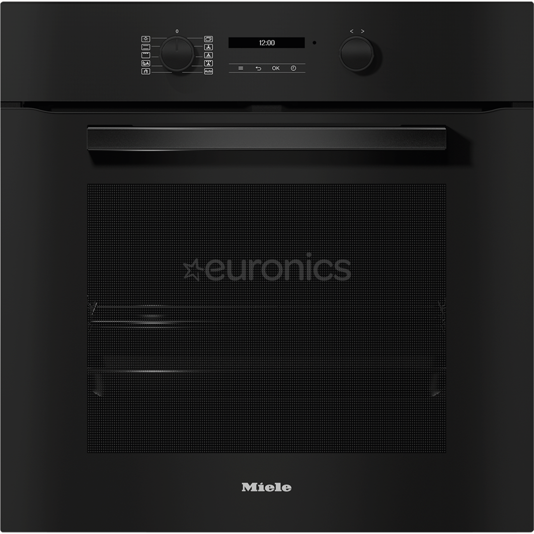 Miele, 76 L, pürolüütiline puhastus, must - Integreeritav ahi