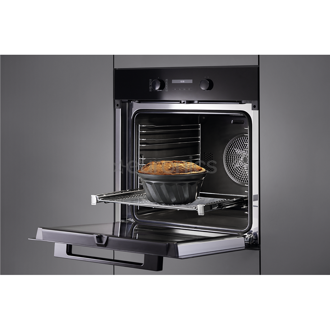 Miele, 76 L, pürolüütiline puhastus, must - Integreeritav ahi