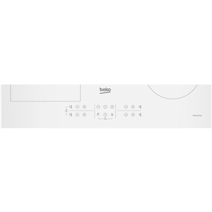 Beko, width 58 cm, white - Built-in induction hob