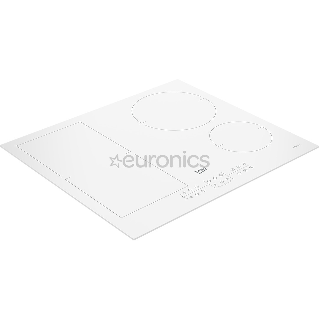 Beko, width 58 cm, white - Built-in induction hob