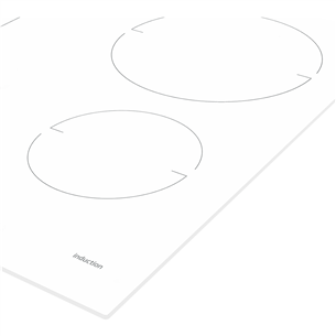 Beko, laius 58 cm, valge - Integreeritav induktsioonpliidiplaat
