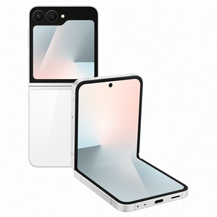 Samsung Galaxy Flip7 FE, 8 GB, 128 GB, valge - Nutitelefon SM-F761BZWGEUE