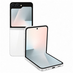Samsung Galaxy Flip7 FE, 8 ГБ, 256 ГБ, белый - Смартфон