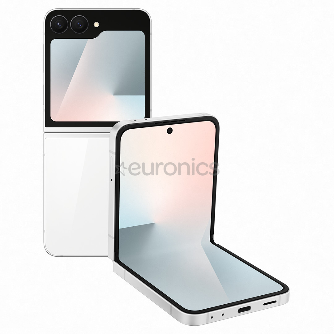 Samsung Galaxy Flip7 FE, 8 GB, 256 GB, valge - Nutitelefon