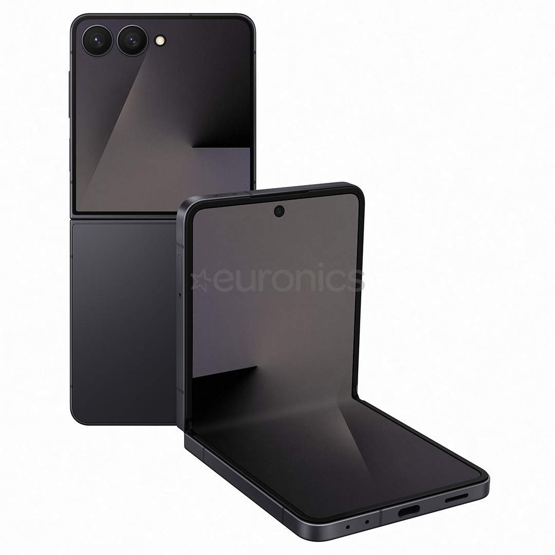 Samsung Galaxy Flip7, 12 GB, 512 GB, must - Nutitelefon