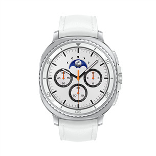 Samsung Watch8 Classic, 46 mm, BT, valge - Nutikell SM-L500NZWAEUE