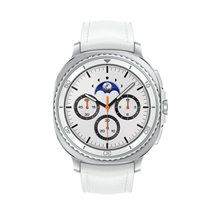 Samsung Watch8 Classic, 46 mm, BT, white - Smartwatch SM-L500NZWAEUE