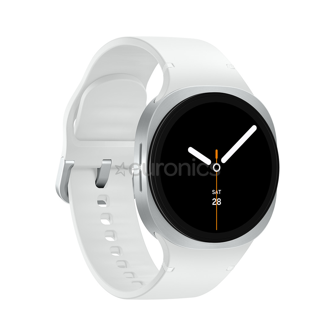 Samsung Galaxy Watch8, 40 mm, BT, hõbedane - Nutikell