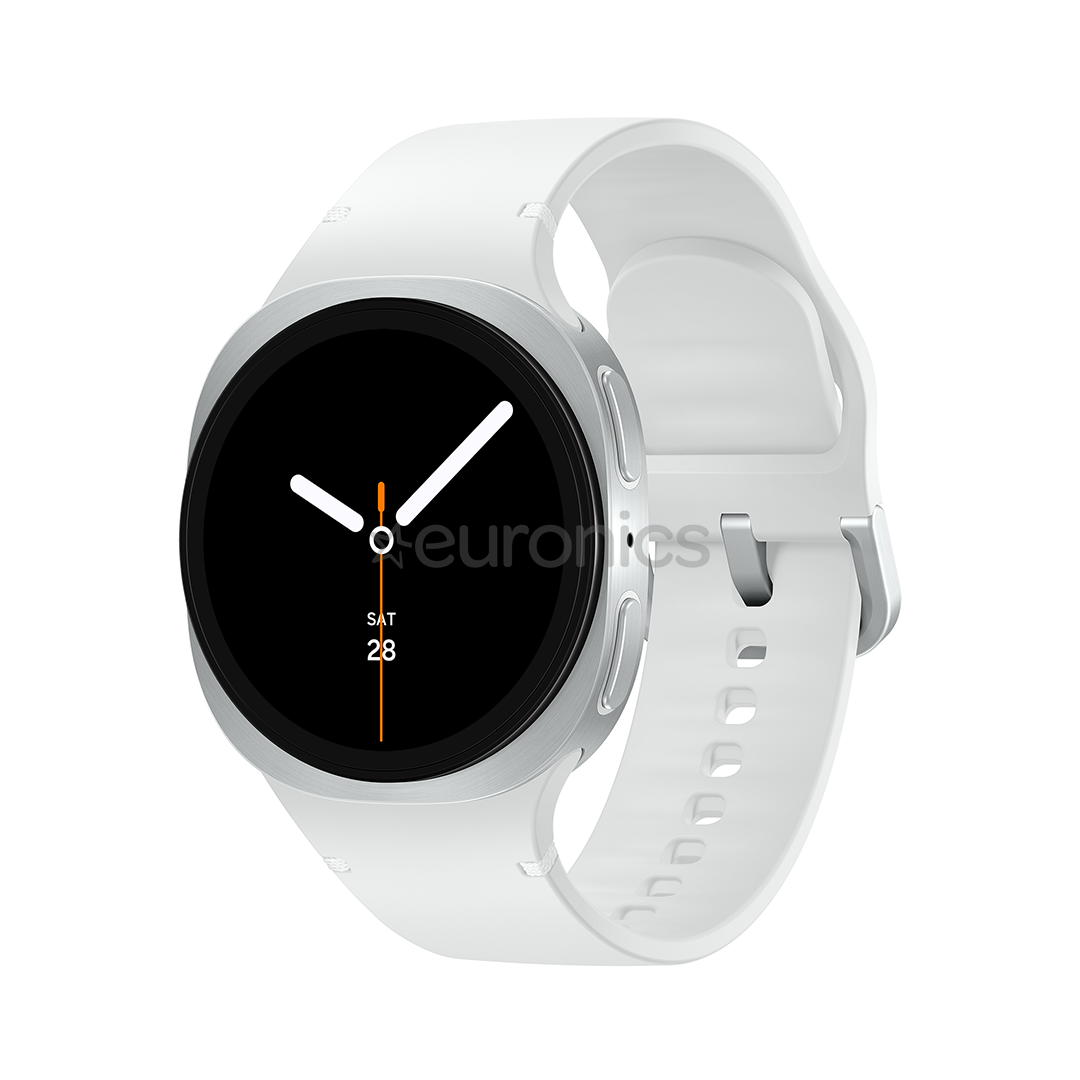 Samsung Galaxy Watch8, 40 mm, LTE, hõbedane - Nutikell