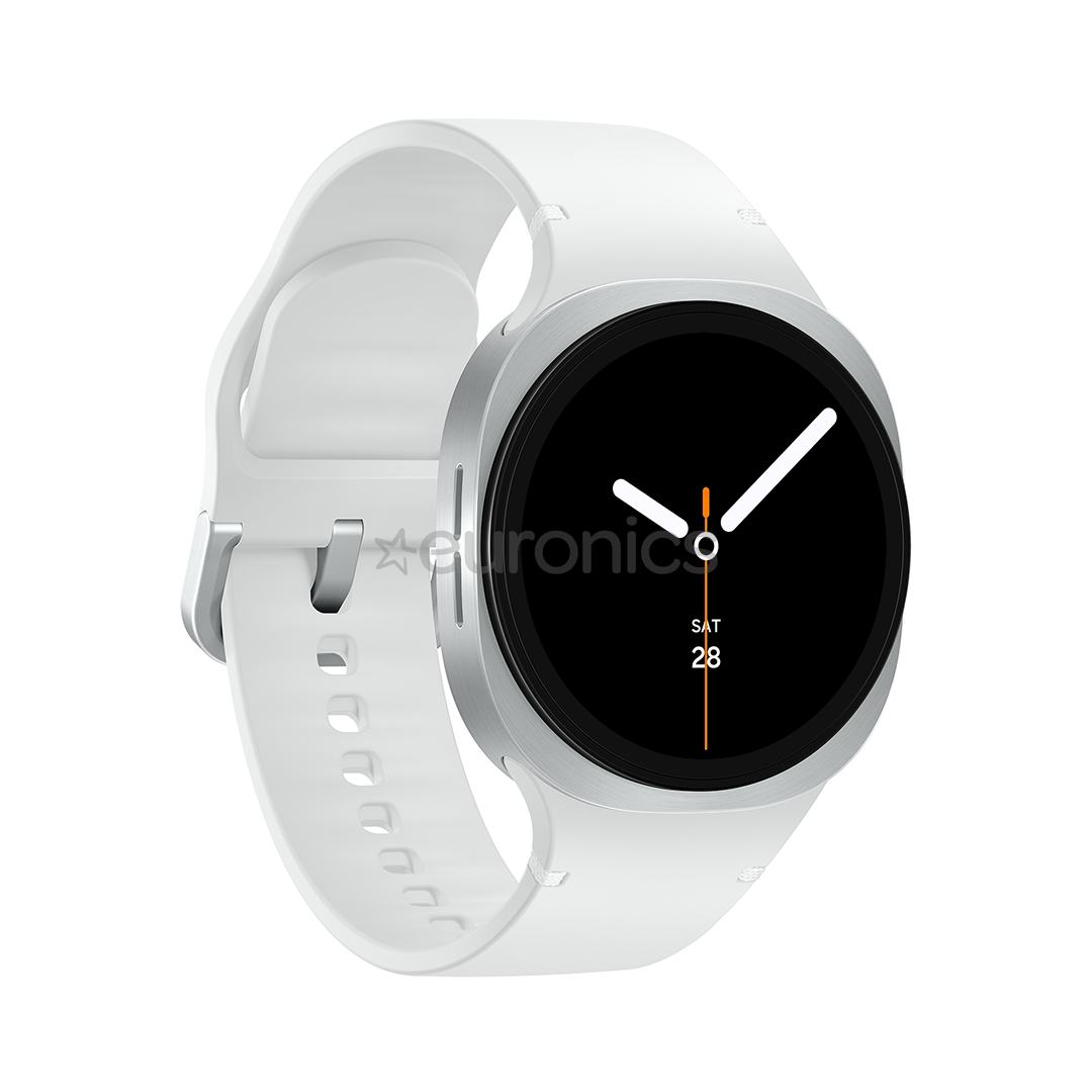 Samsung Galaxy Watch8, 40 mm, LTE, hõbedane - Nutikell
