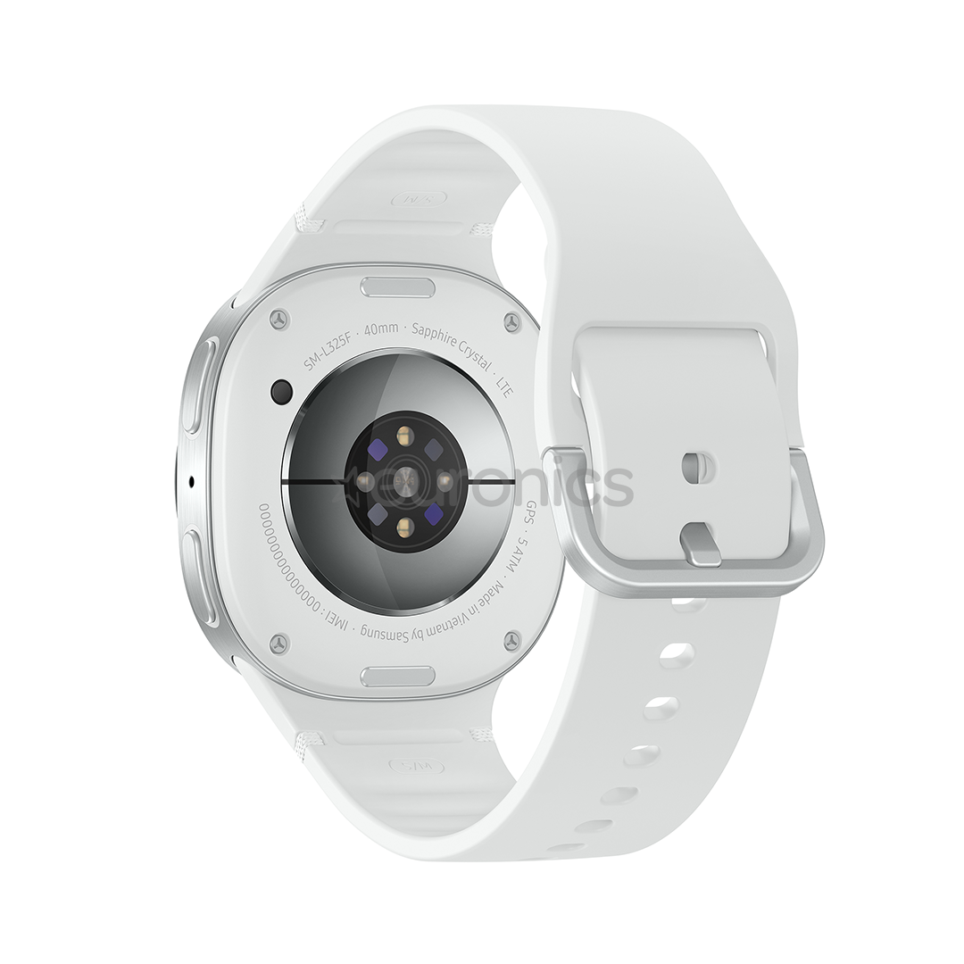 Samsung Galaxy Watch8, 40 mm, LTE, hõbedane - Nutikell