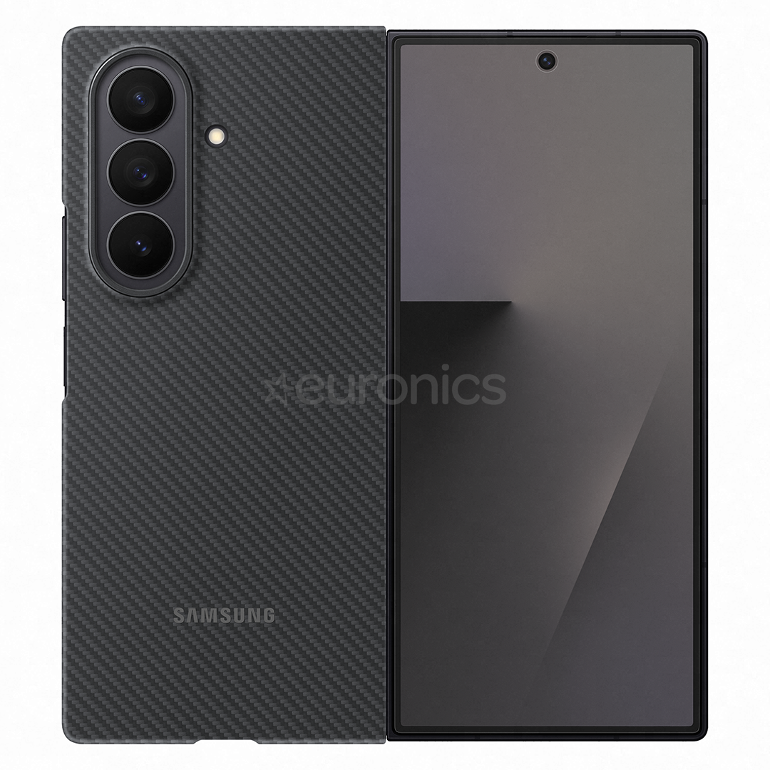 Samsung Carbon Shield Case, Galaxy Fold7, must - Nutitelefoni ümbris