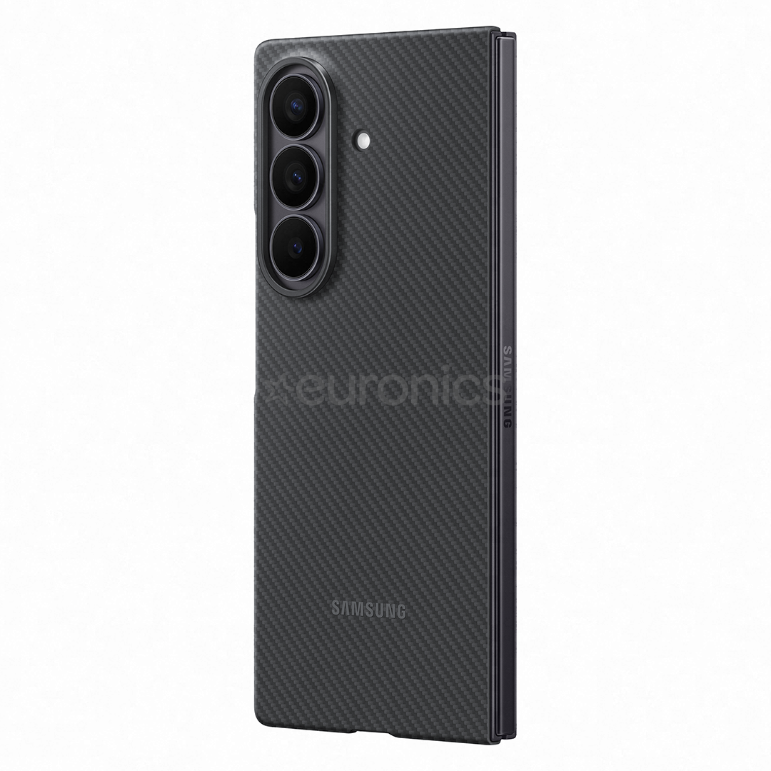Samsung Carbon Shield Case, Galaxy Fold7, must - Nutitelefoni ümbris
