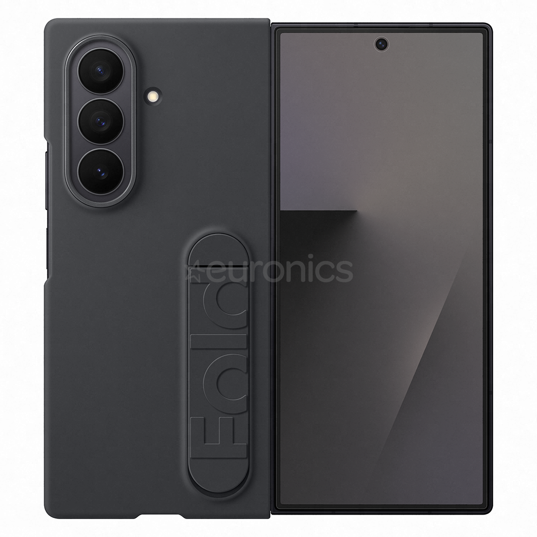 Samsung Silicone Case, Galaxy Fold7, must - Nutitelefoni ümbris